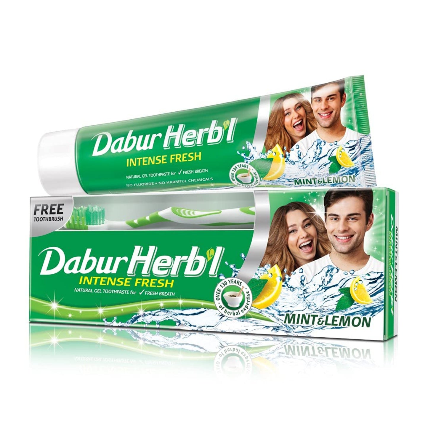 Dabur Herbal Mint & Lemon Toothpaste - 150 gm