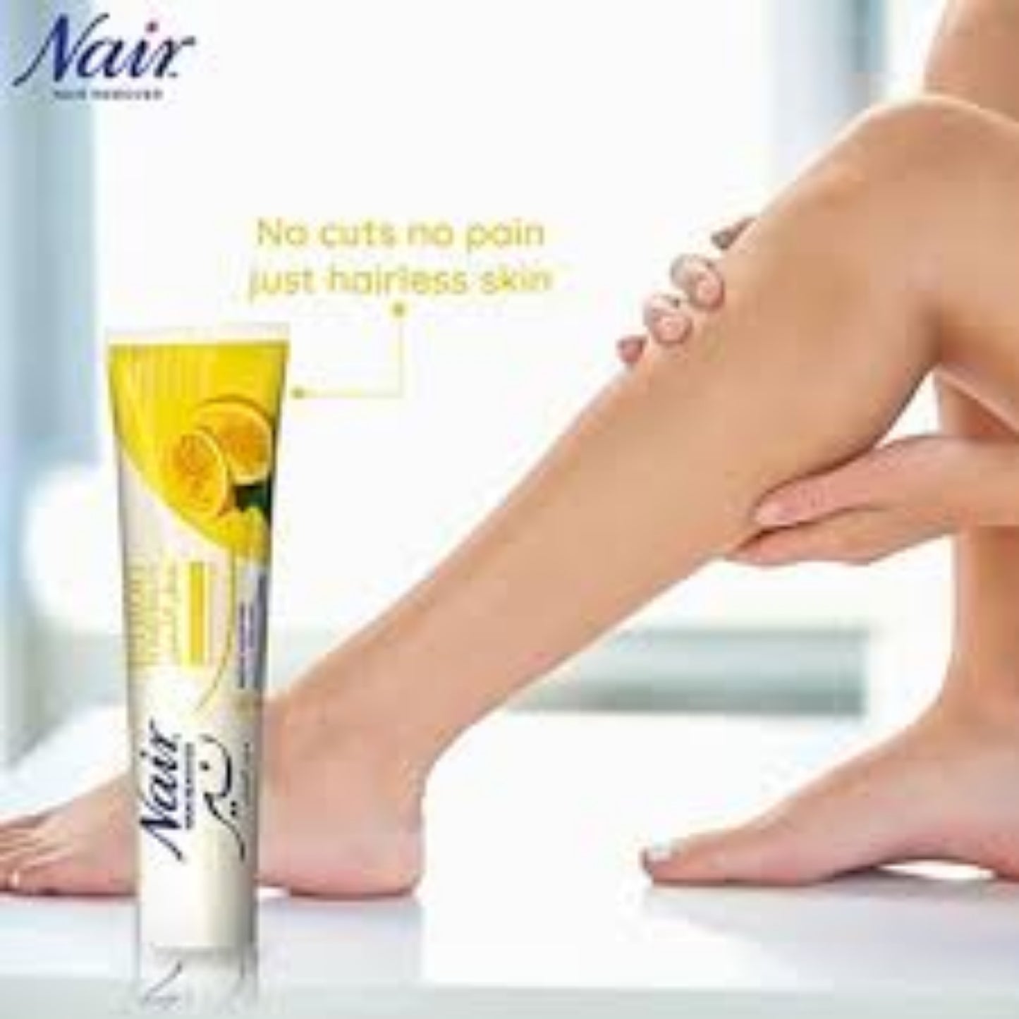 Nair Tube Hair Remover Cream Lemon Fragrance, 110g '