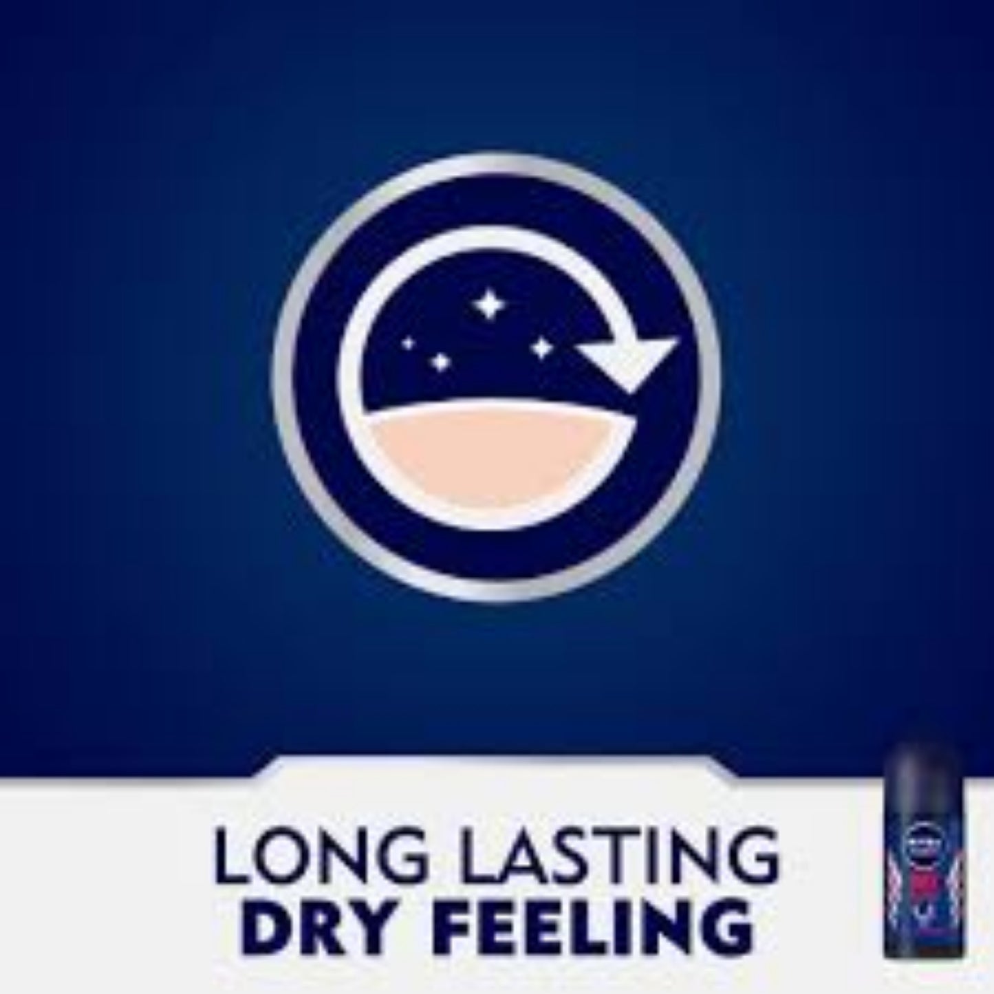 NIVEA MEN Antiperspirant Roll-on for Men, Dry Impact, 50ml