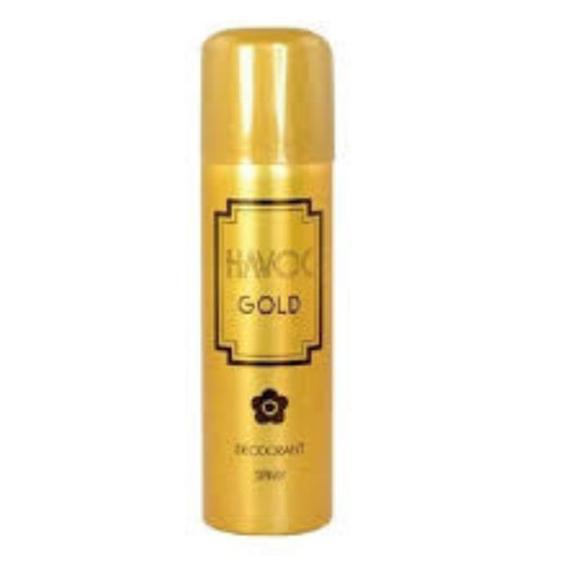 Havoc Body Spray Gold 200Ml