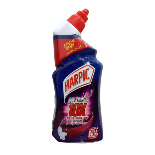 Harpic Lavender Power Plus 10X Most Powerful Toilet Cleaner, 750ml