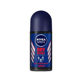 NIVEA MEN Antiperspirant Roll-on for Men, Dry Impact, 50ml