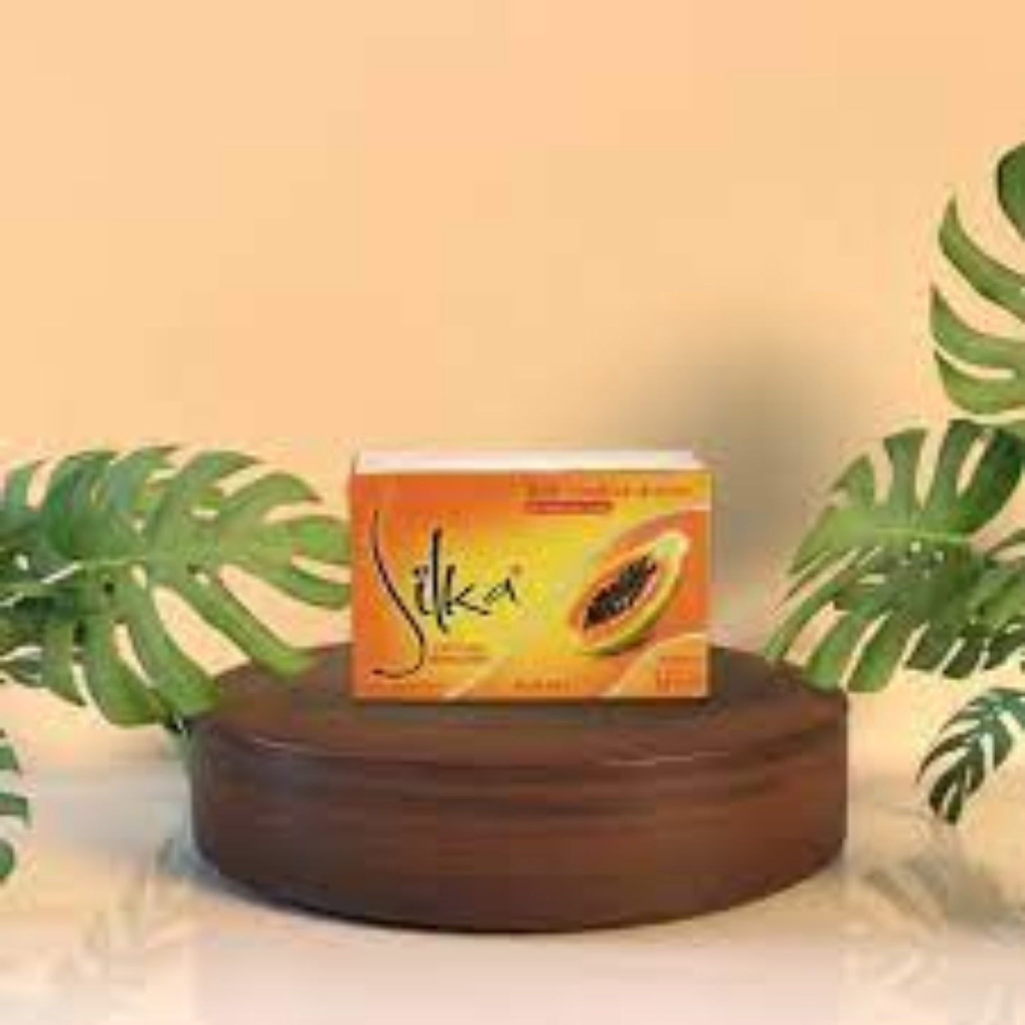 SILKA PAPAYA WHITENING SOAP 135g