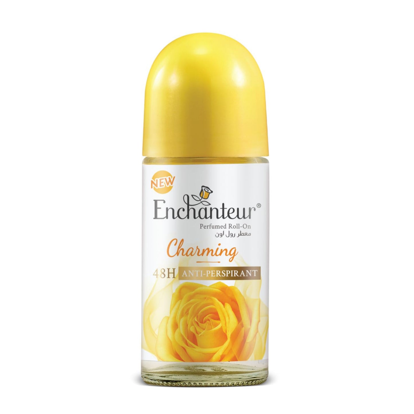 EnchantEUr Charming Roll On, 48 Hr Odour Protection, Anti-Perspirant, 50ml