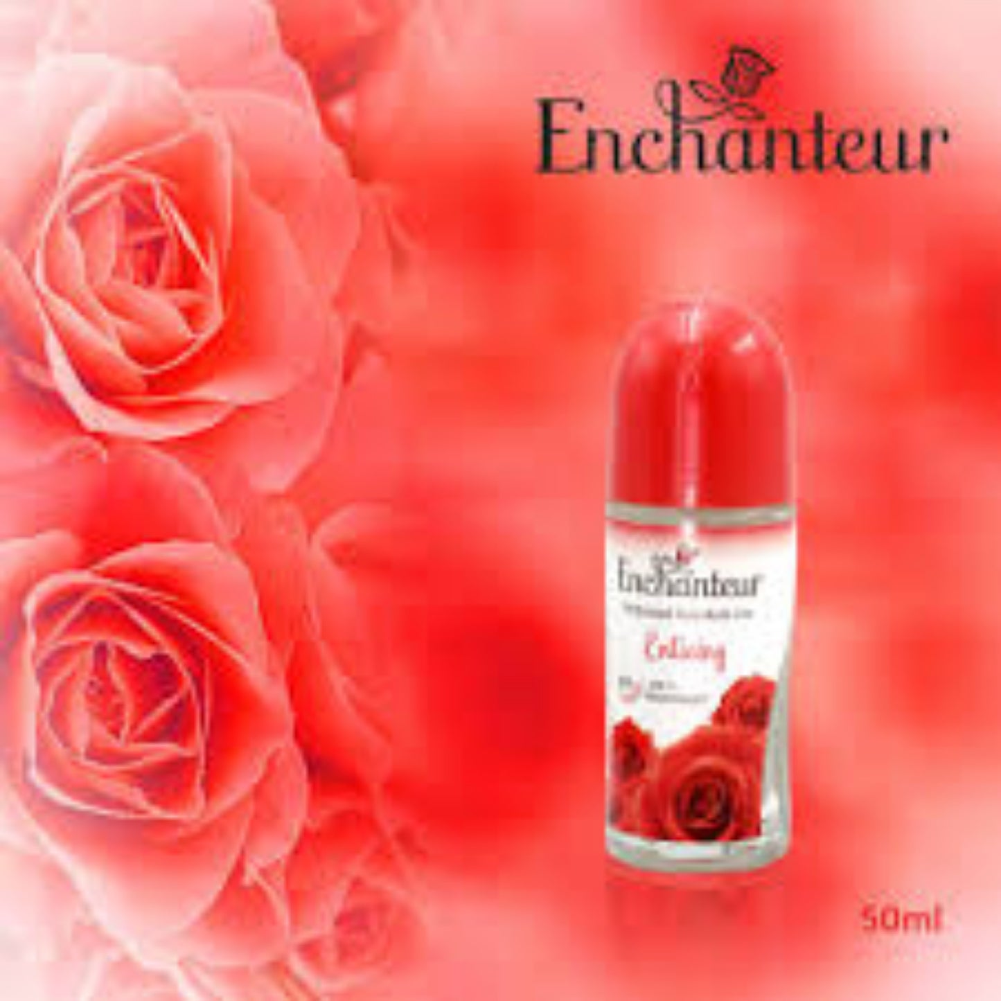 Enchanteur Enticing Roll On, 48 Hr Odour Protection, Anti-Perspirant, 50 ml