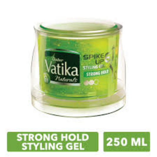 Vatika Strong Hold Styling Hair Gel, 250 ml