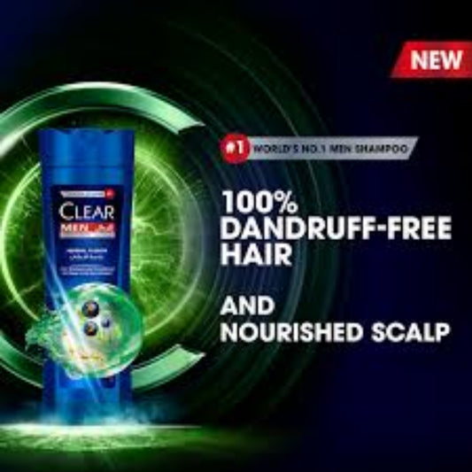 CLEAR 2in1 Shampoo & conditioner for men, anti dandruff shampoo, Herbal Fusion, 100% 400ml