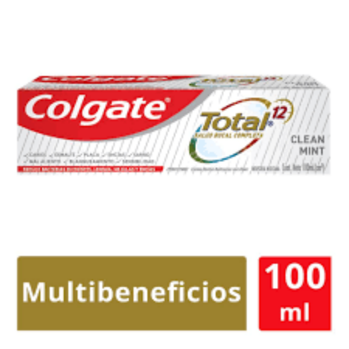 Colgate Total 12 Clean Mint Toothpaste, 100ml