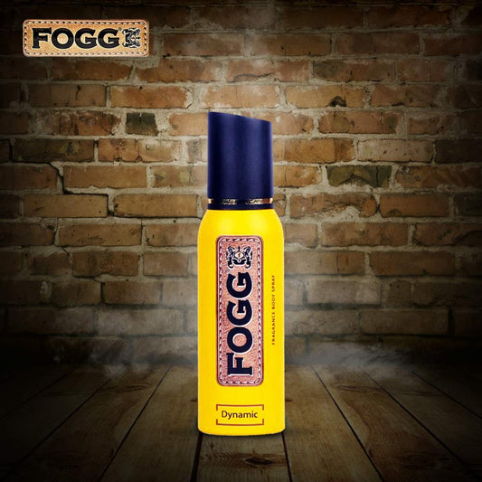 Fogg Long Lasting Dynamic Fragrance Body Spray for men, 2 x 120ml