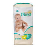 BABY ELEGANCE STYLE  Baby Diapers, Size 3, Medium, 5-9 kg, 40 Diaper