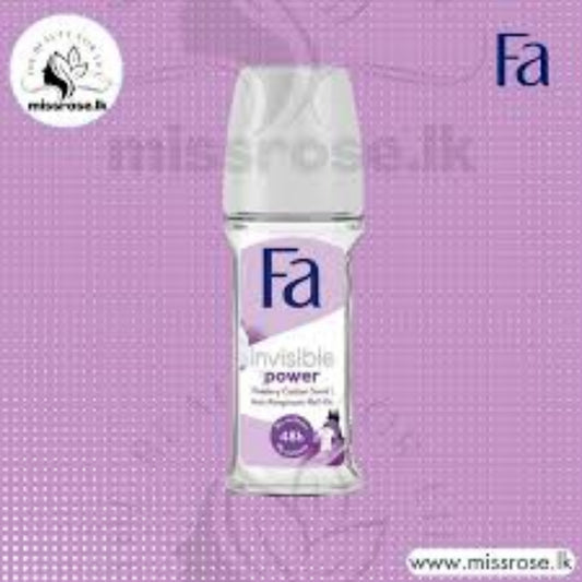 Fa Invisible Power Soft Freshness Anti-Perspirant Roll On, 50Ml