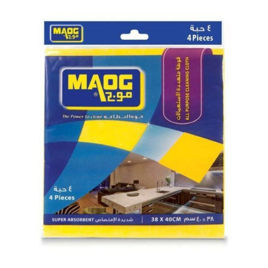 Maog All Purpose Cloth, 38X40Cm, 4 Pcs