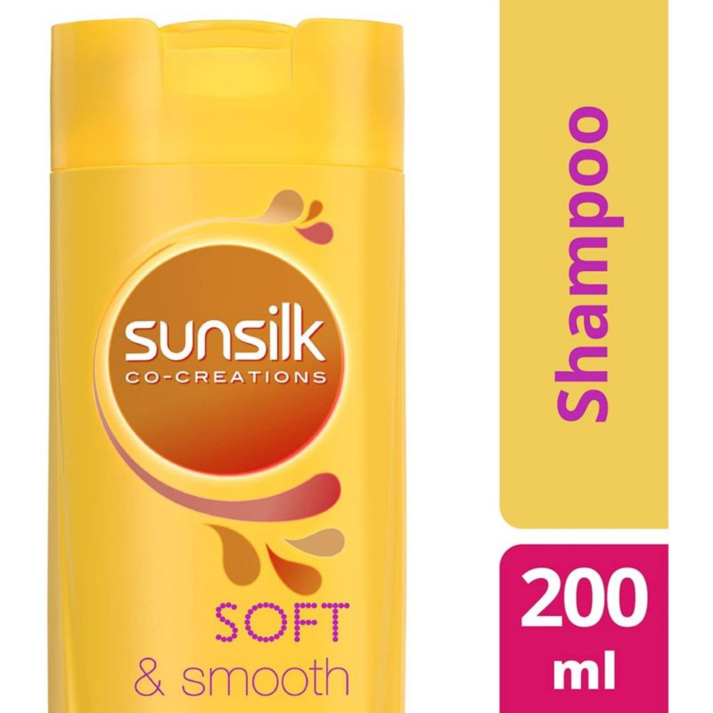 SUNSILK Shampoo, For Soft & Smooth Hair, Soft & Smooth, 200ml