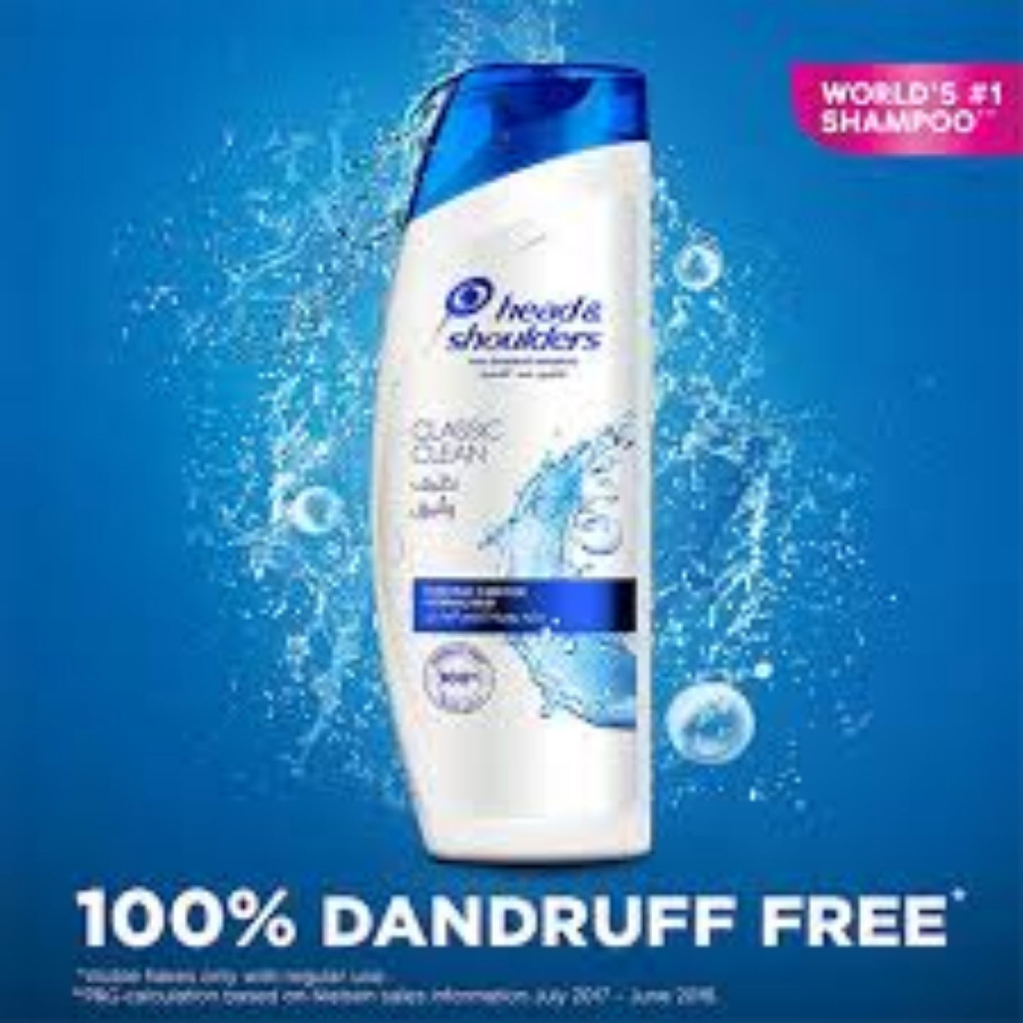 Head & Shoulders Classic Clean Anti-Dandruff Shampoo for Normal Hair, 190 ml