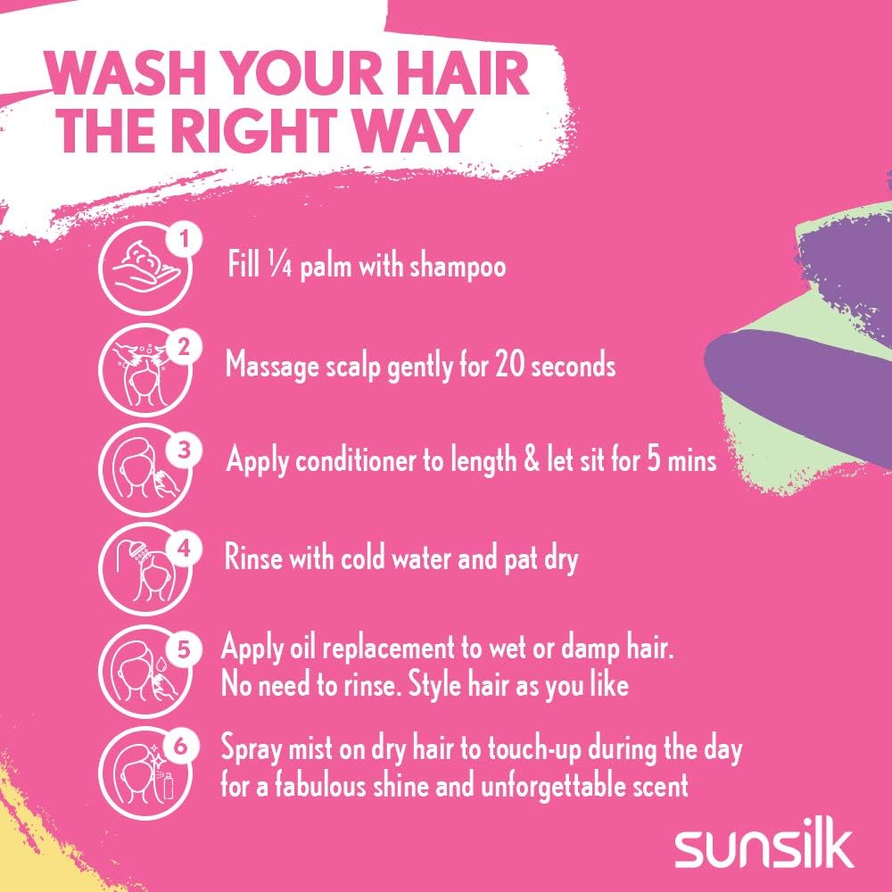 Sunsilk Shampoo Shine & Strength, 400ml + Sunsilk Conditioner Shine & Strength, 320ml