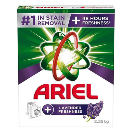 Ariel Automatic Lavender Laundry Detergent Powder, 2.25Kg