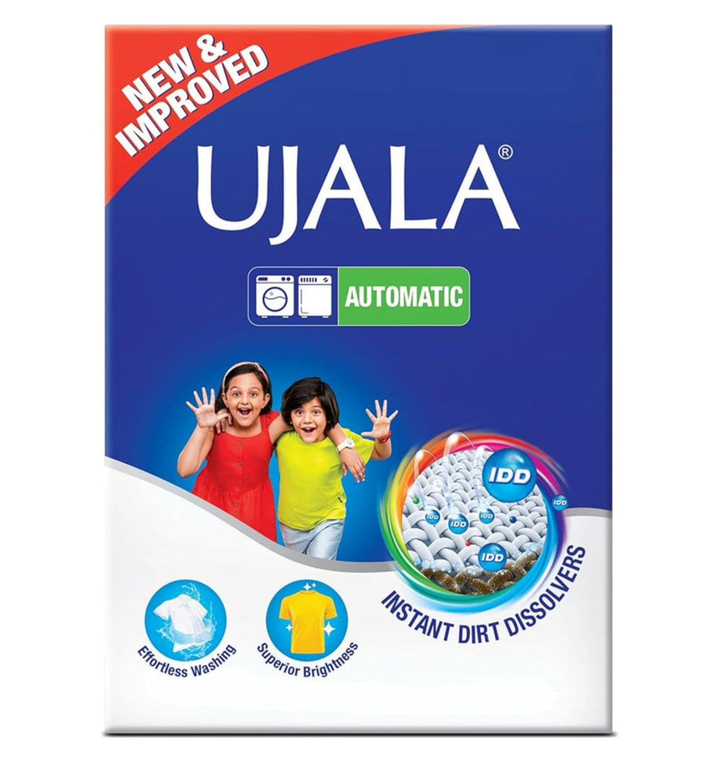 Ujala Super Advanced Detergent Powder - Instant Dirt Dissolvers - 2.5 KG