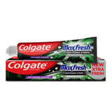 Colgate Max Fresh Toothpaste, with Whitening Strips, Bamboo Charcoal Toothpaste 100 ml