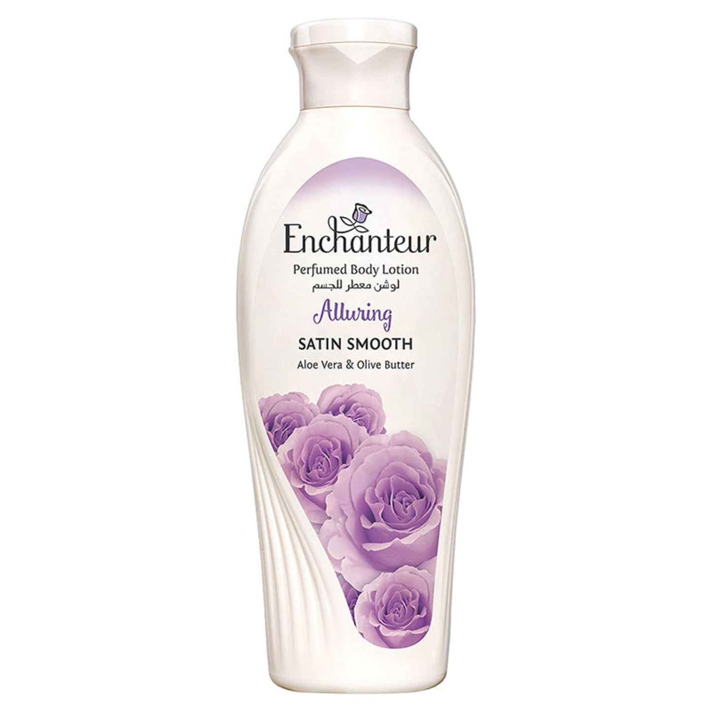 EnchantEUr Satin Smooth- Alluring Lotion With Aloe Vera & Olive Butter For Satin Smooth Skin, For All Skin Types, 250Ml