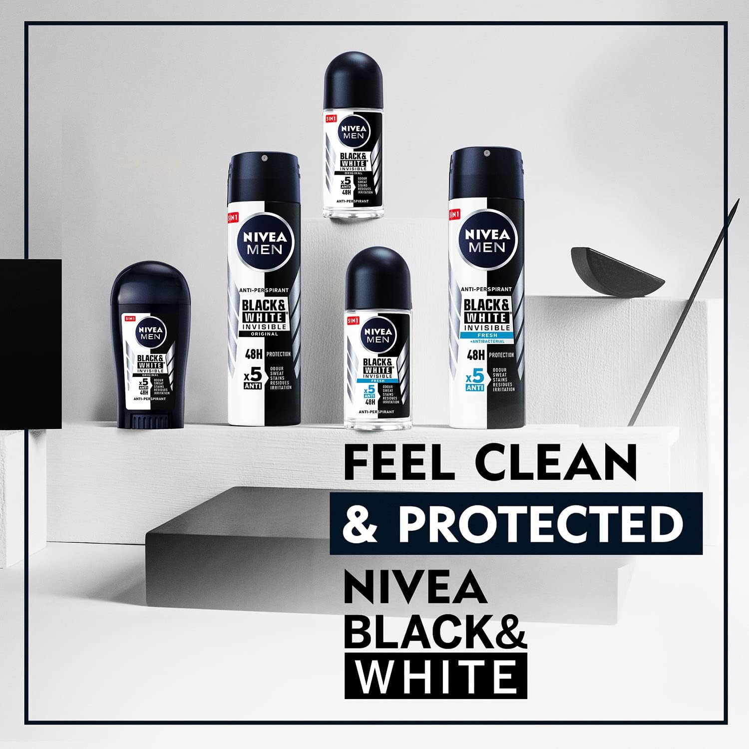 NIVEA MEN Antiperspirant Spray for Men