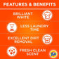Tide Automatic Powder Laundry Detergent Original Scent 1.5kg