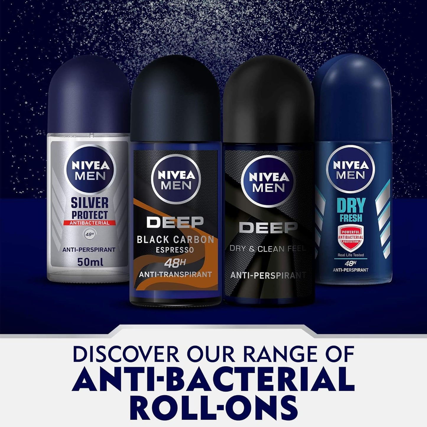 NIVEA MEN Antiperspirant Roll-on for Men