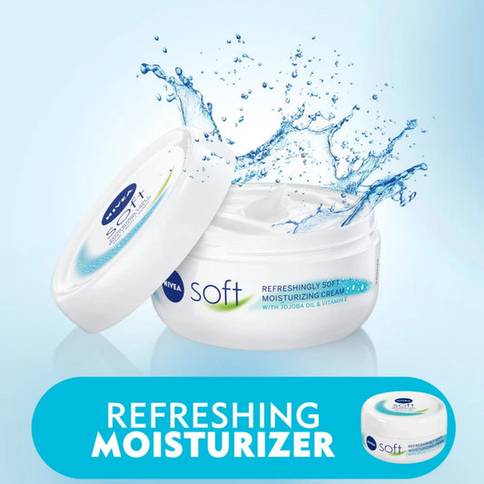 NIVEA Moisturising Cream Soft Refreshing Jar 100ml