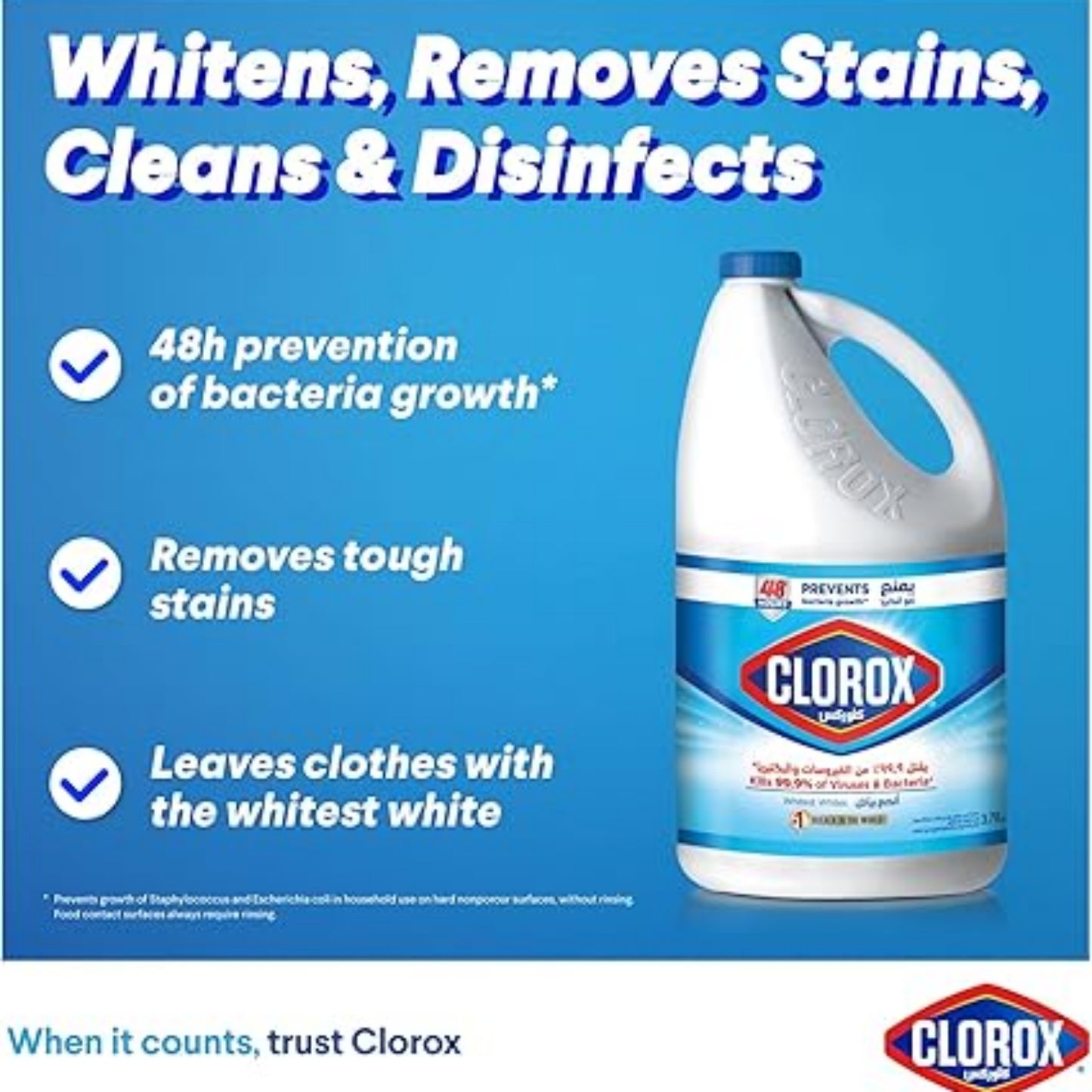 Clorox Liquid Bleach Original 3.78L