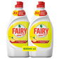 Fairy Max Plus Lemon Dishwashing Liquid with Bleach Alternative Power