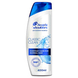 Head & Shoulders Classic Clean Anti-Dandruff Shampoo for Normal Hair, 400 ml