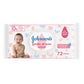 Johnson's Baby Wipes - Gentle All Over, Pack of 72 Wipes