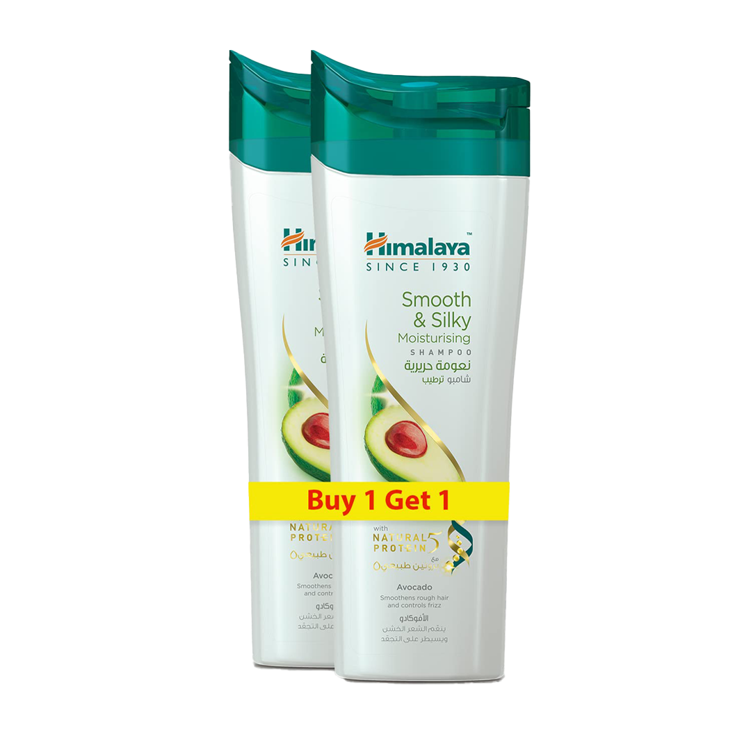 Himalaya Since 1930 Smooth & Silky Moisturizing Shampoo 2X400ml