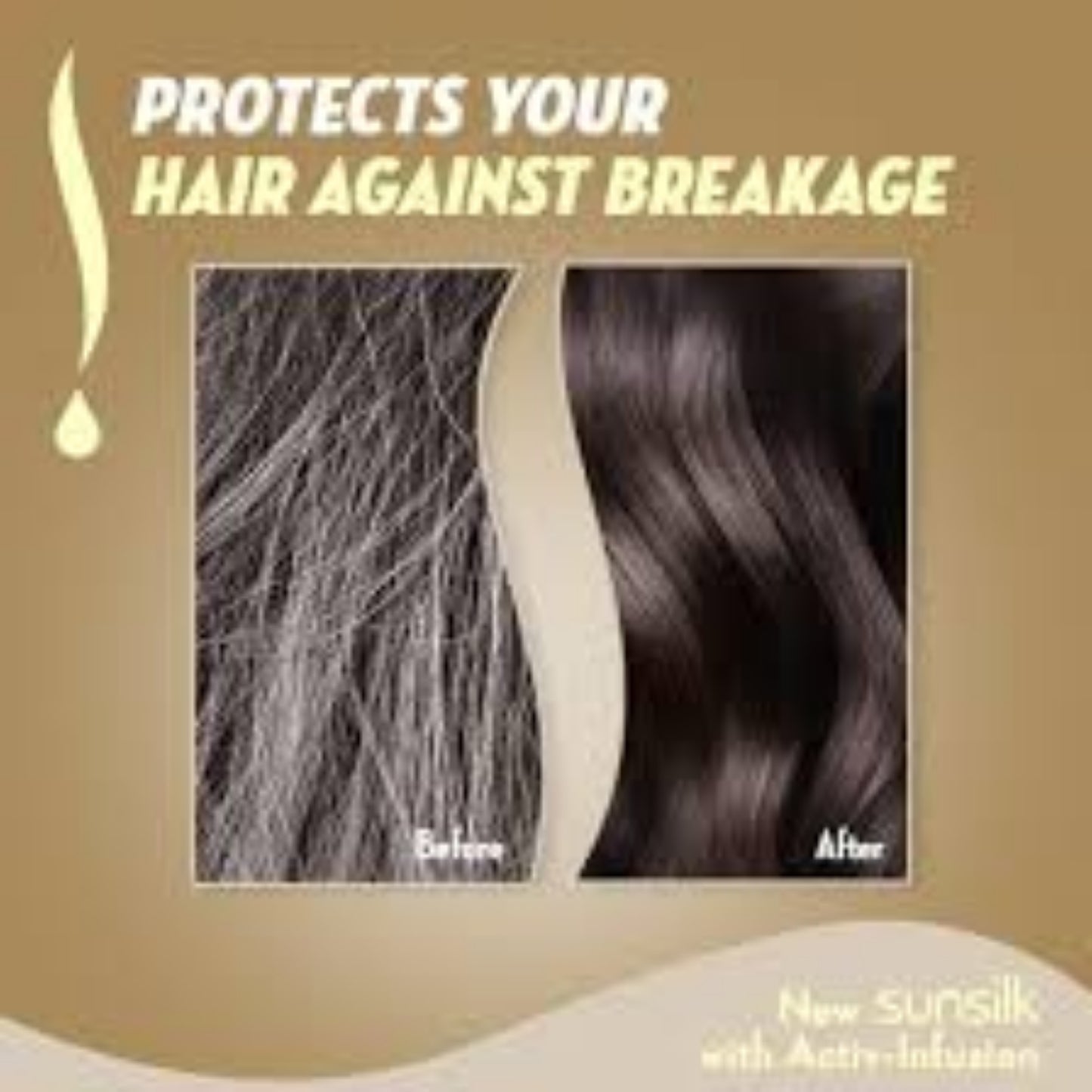 SUNSILK Shampoo, for Dry Damaged Hair, Hairfall Solution, 400ml.