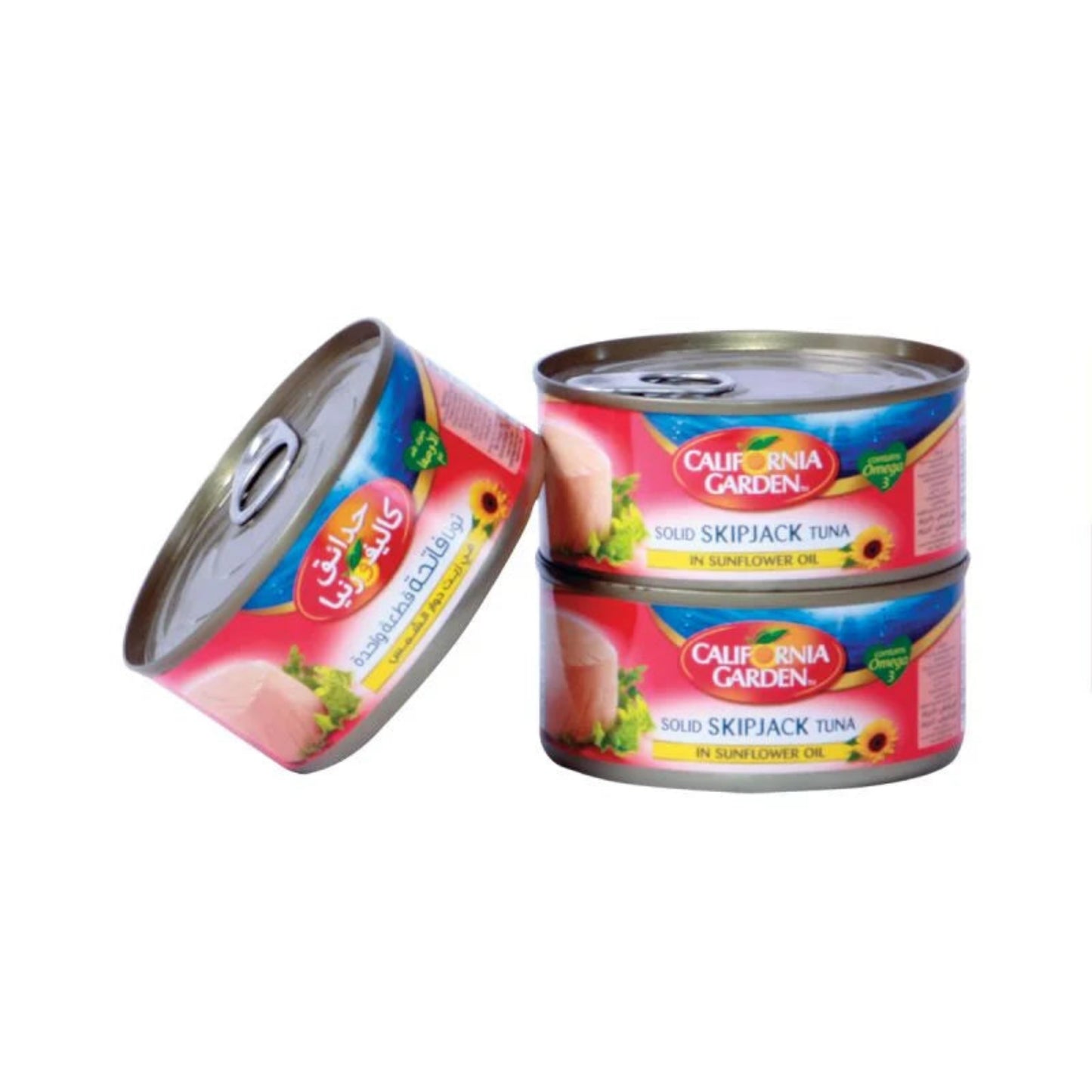 California Garden Canned Skipjack Tuna Solid In Sunflower Oil 170g